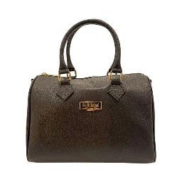 Brown Cowhide Shoulder Bag