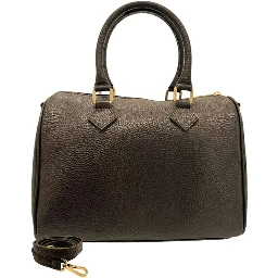 Brown Cowhide Shoulder Bag