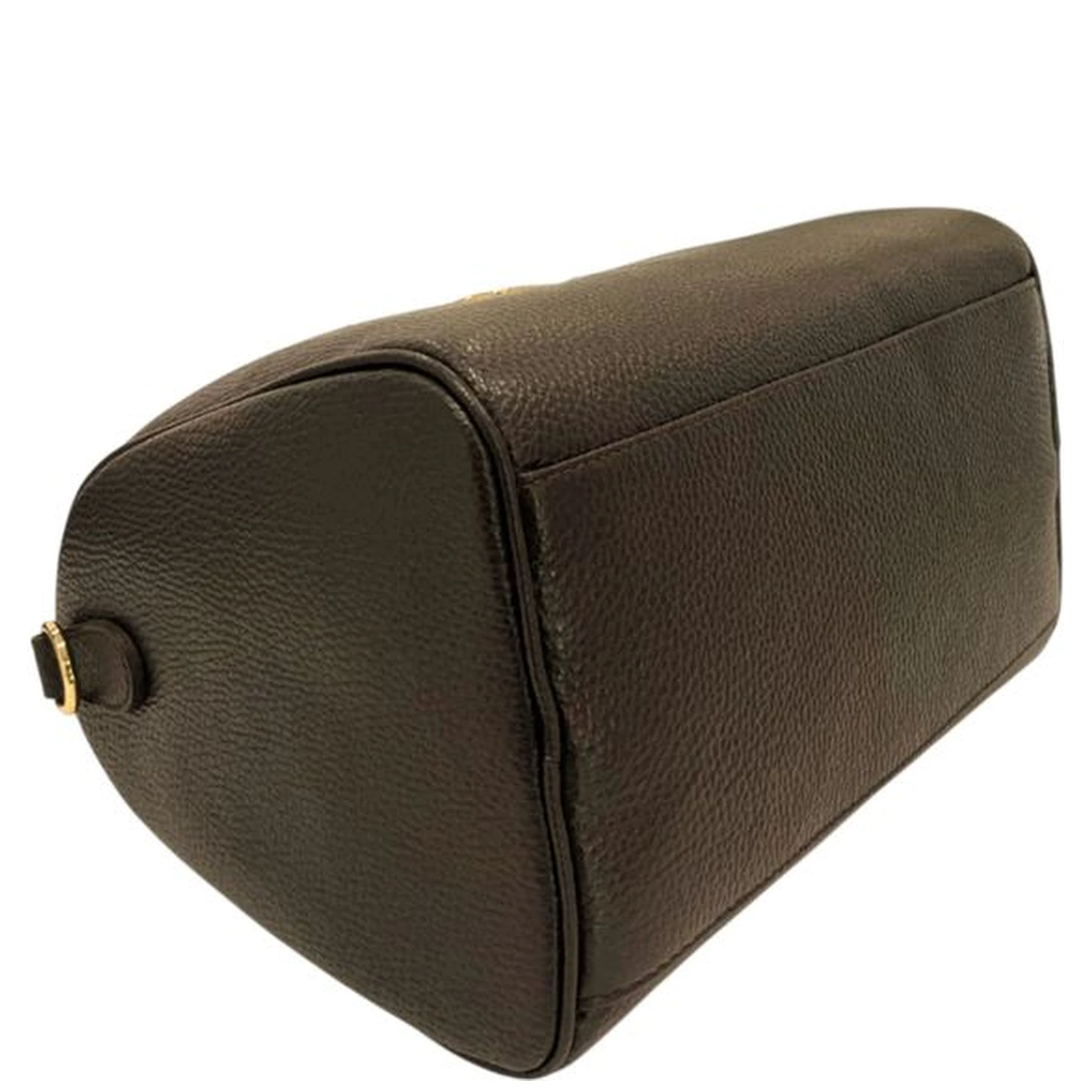 Brown Cowhide Shoulder Bag