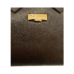 Brown Cowhide Shoulder Bag