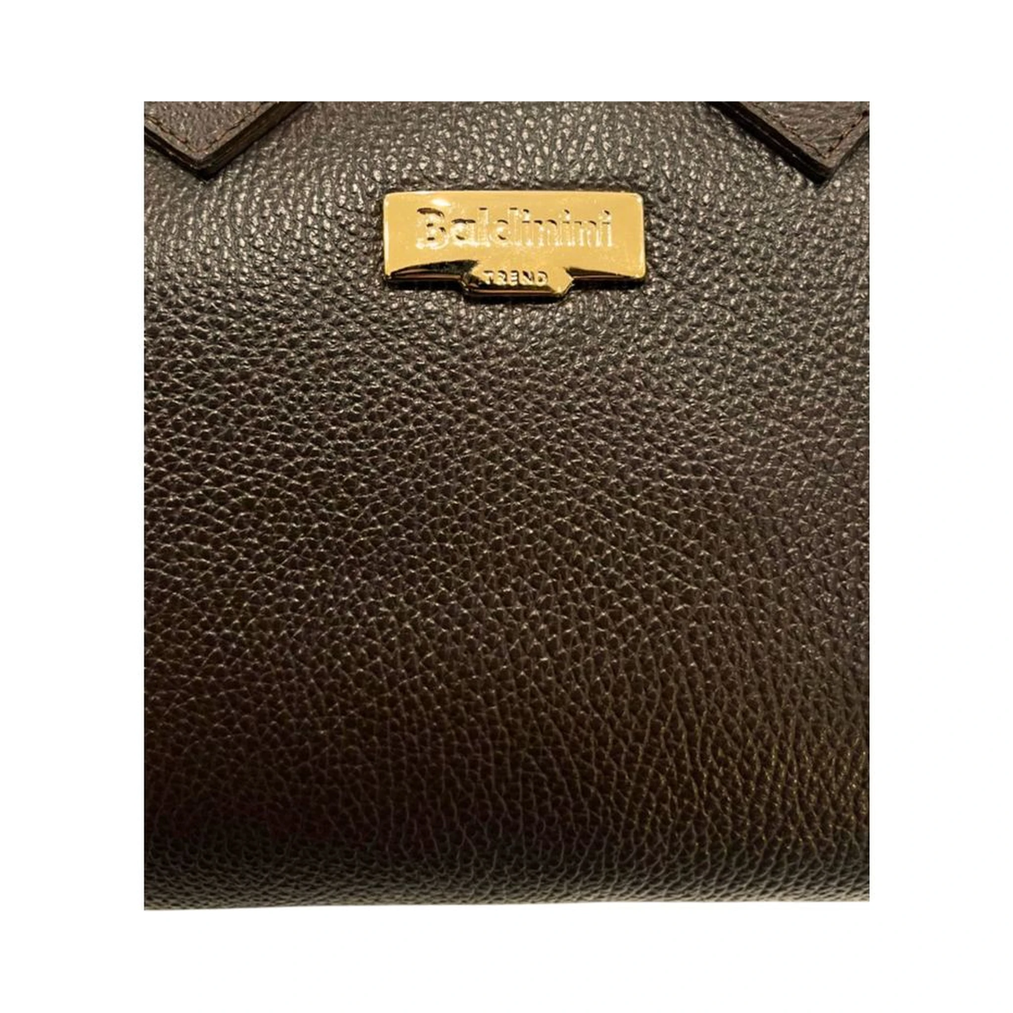 Brown Cowhide Shoulder Bag