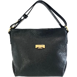 Black Cowhide Clutch Bag