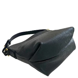 Black Cowhide Clutch Bag