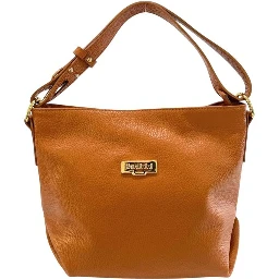 Brown Cowhide Clutch Bag