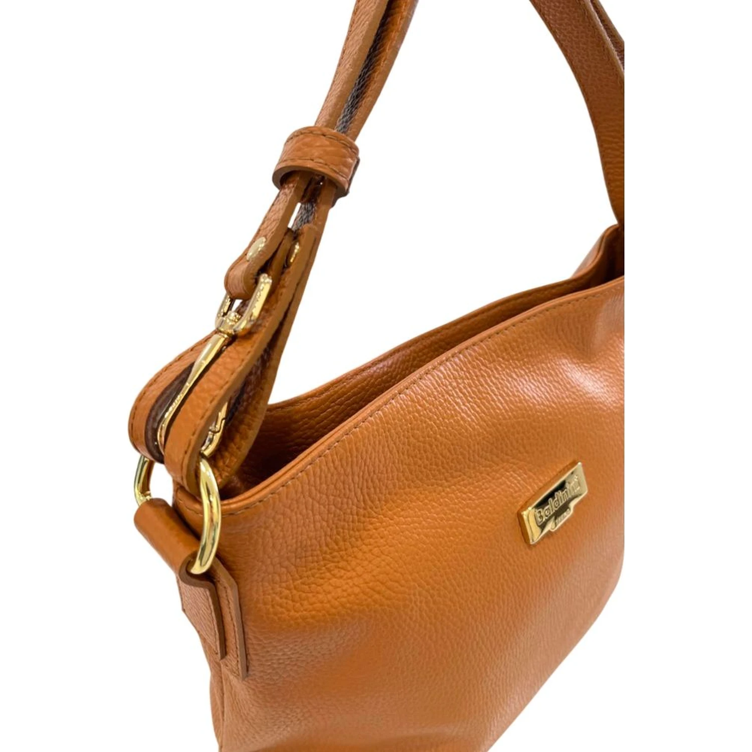 Brown Cowhide Clutch Bag