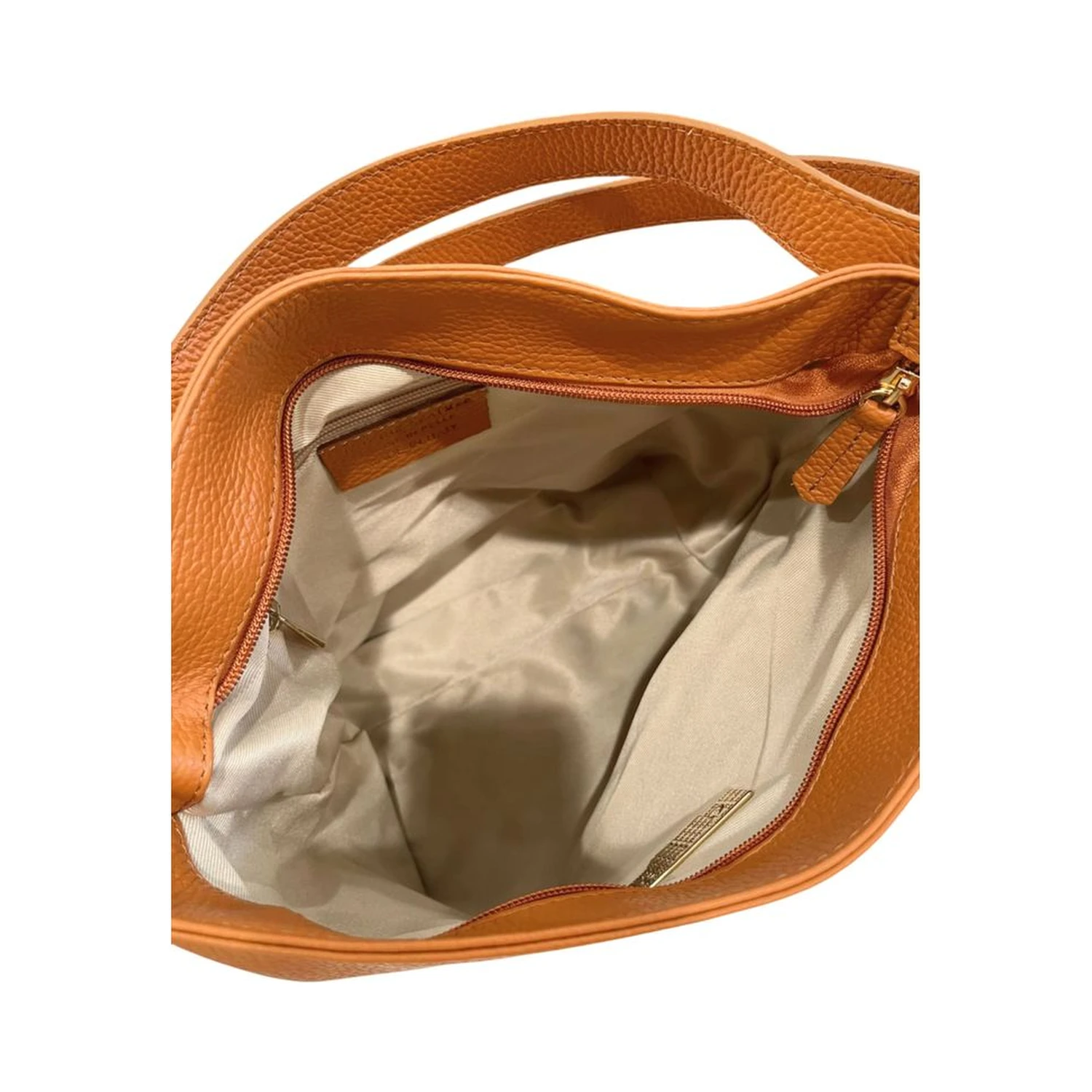 Brown Cowhide Clutch Bag