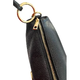 Black Cowhide Clutch Bag
