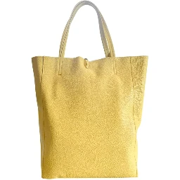 Bicolor Cowhide Clutch Bag