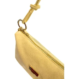 Bicolor Cowhide Clutch Bag