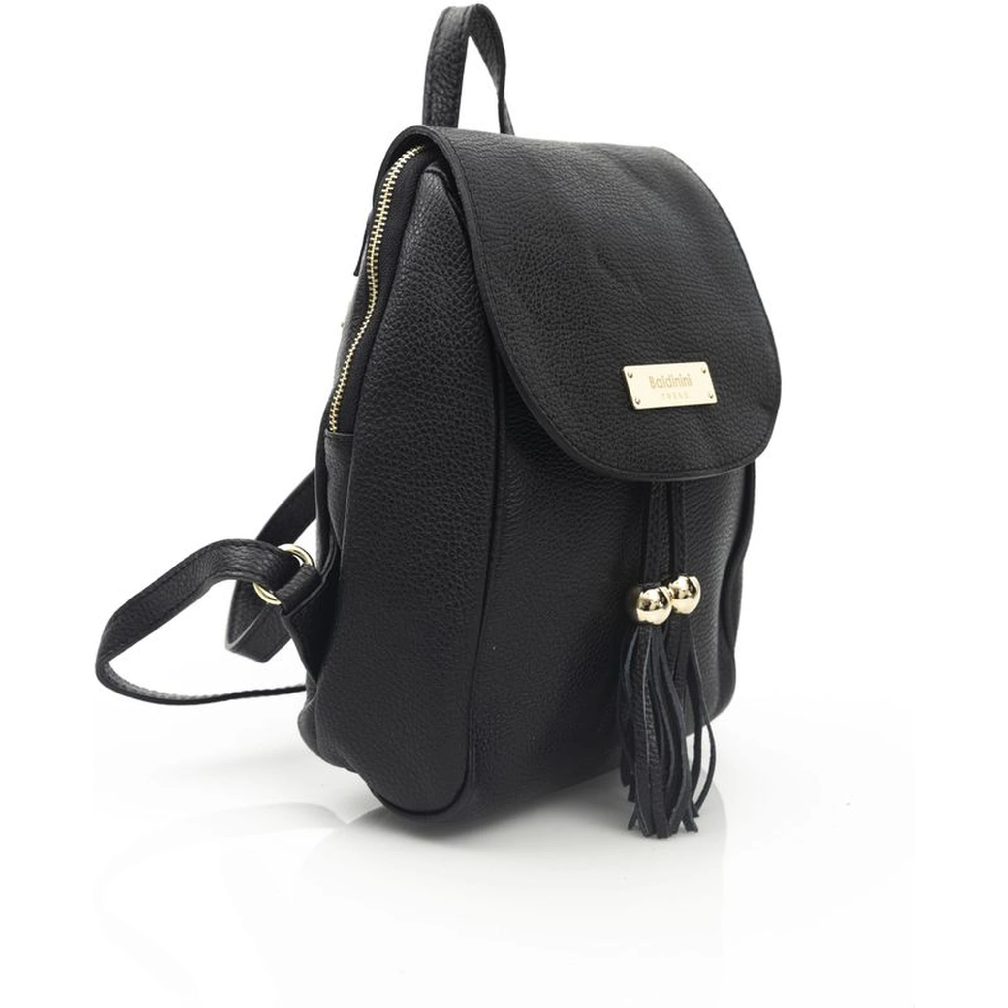 Black Cowhide Crossbody Bag