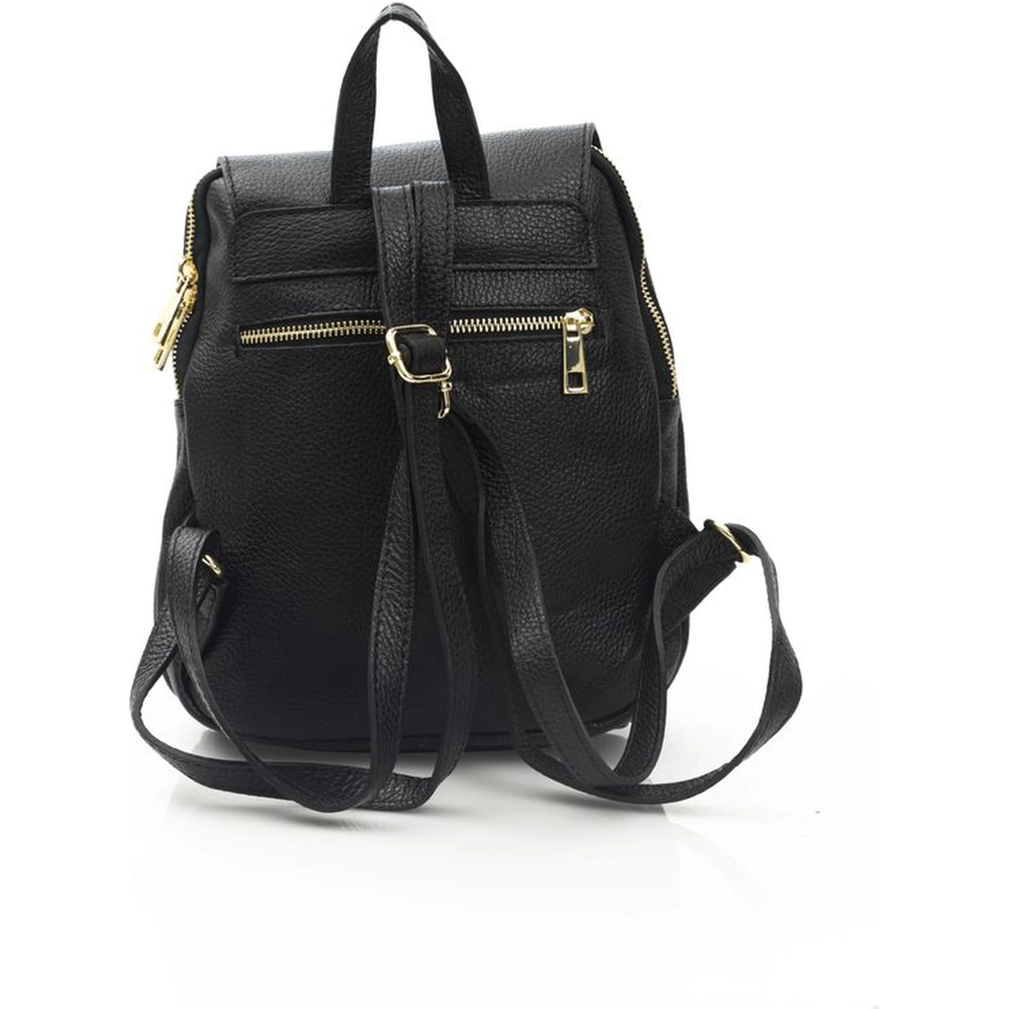 Black Cowhide Crossbody Bag
