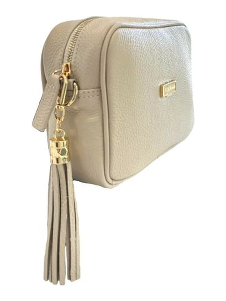 Beige Cowhide Crossbody Bag alternative