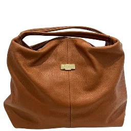 Brown Cowhide Shoulder Bag