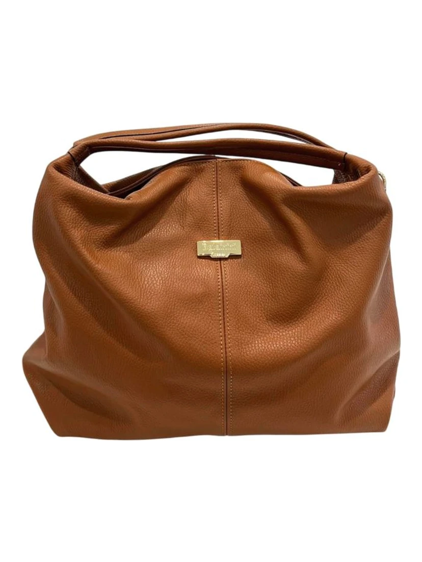 Brown Cowhide Shoulder Bag