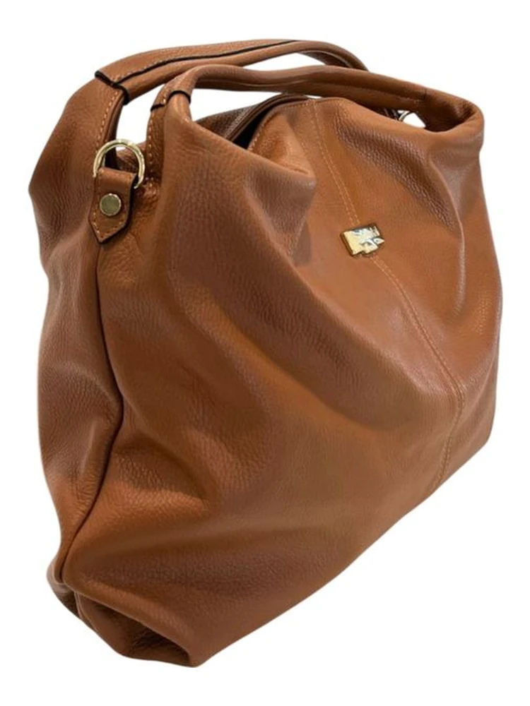 Brown Cowhide Shoulder Bag alternative