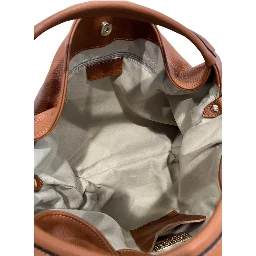 Brown Cowhide Shoulder Bag