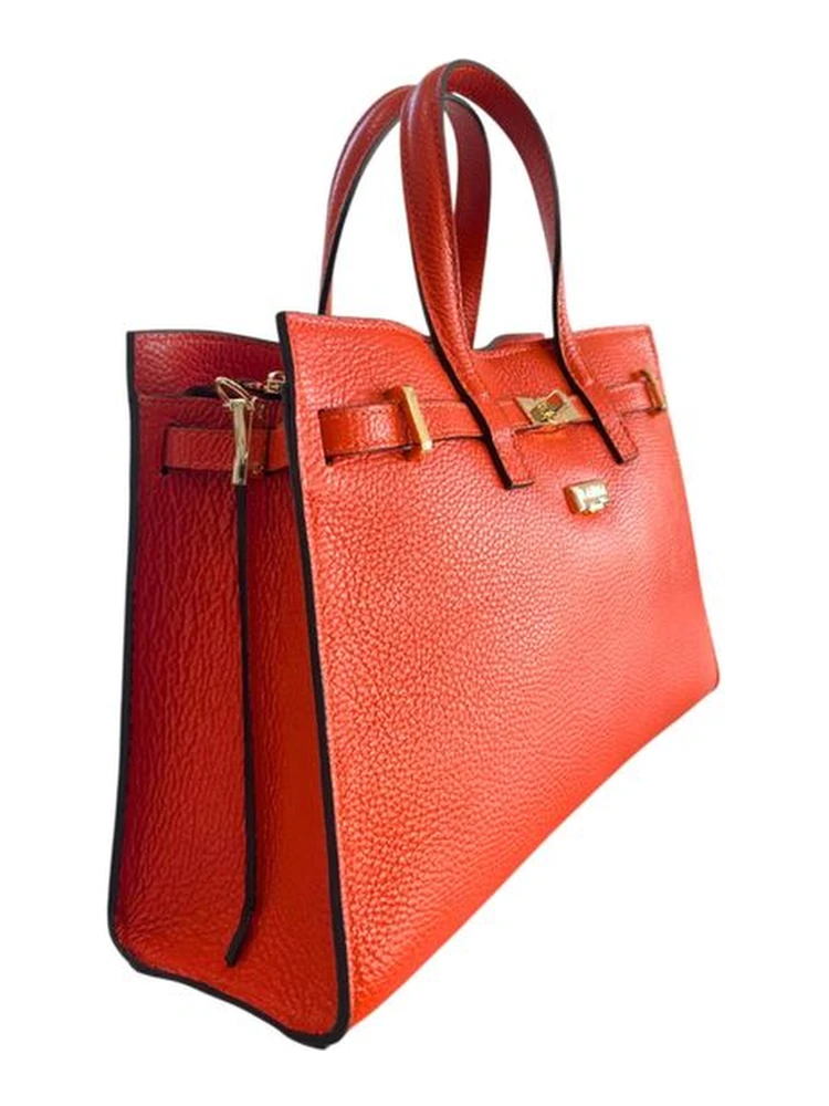 Orange Cowhide Shoulder Bag alternative