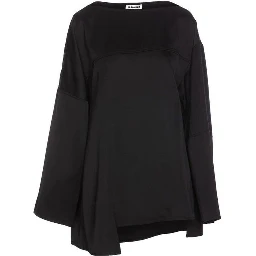 Black Silk Blouse