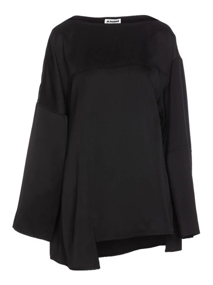 Black Silk Blouse