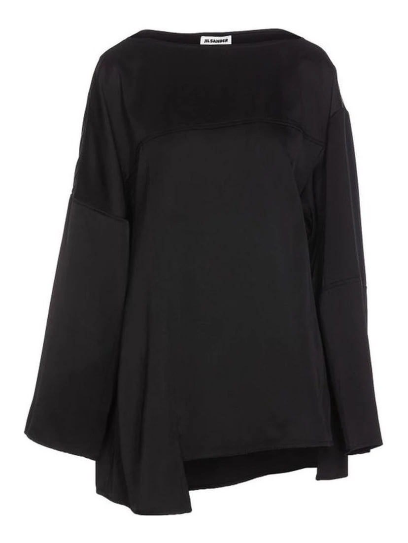 Black Silk Blouse