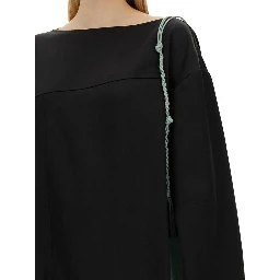 Black Silk Blouse