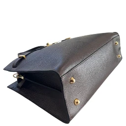 Brown Cowhide Shoulder Bag