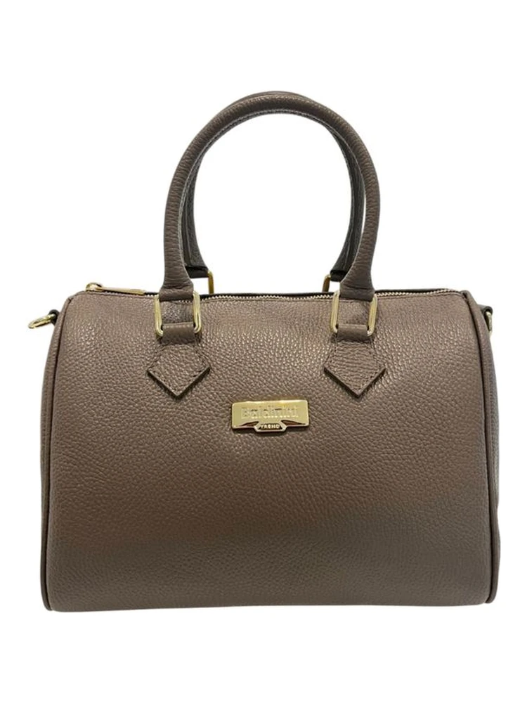 Brown Cowhide Shoulder Bag