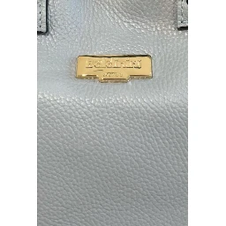 Blue Cowhide Clutch Bag