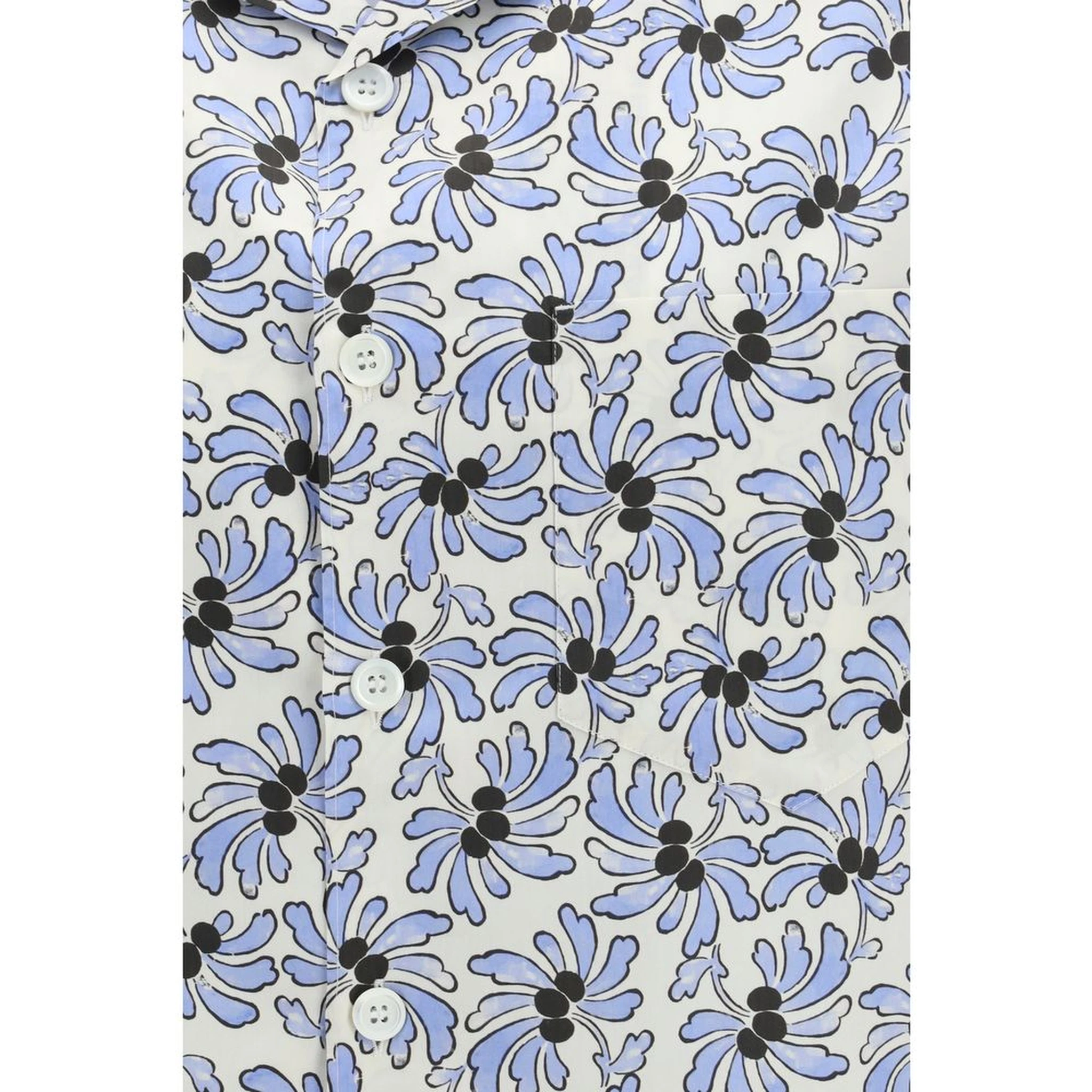 Multicolor Cotton Pattern Shirt