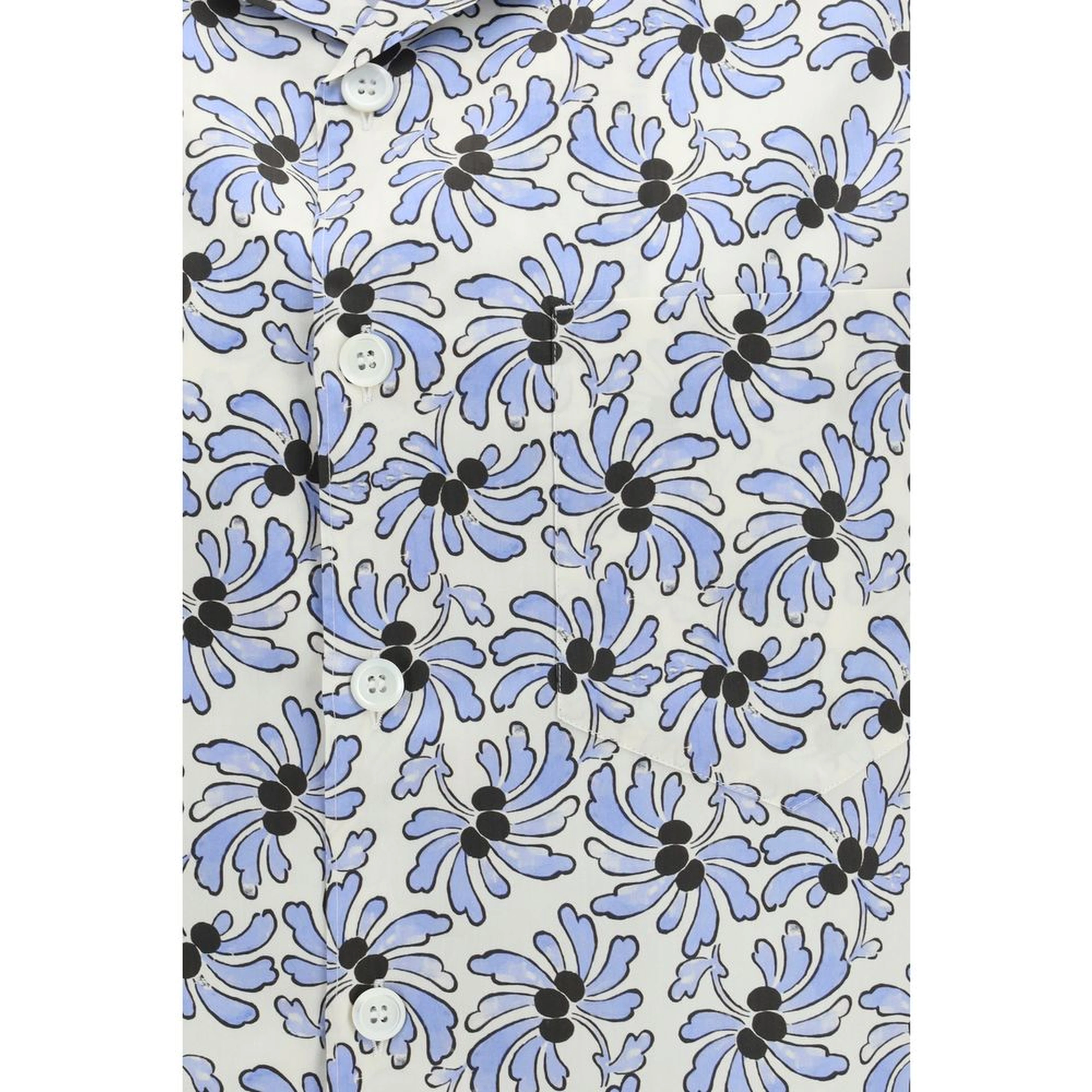 Multicolor Cotton Pattern Shirt