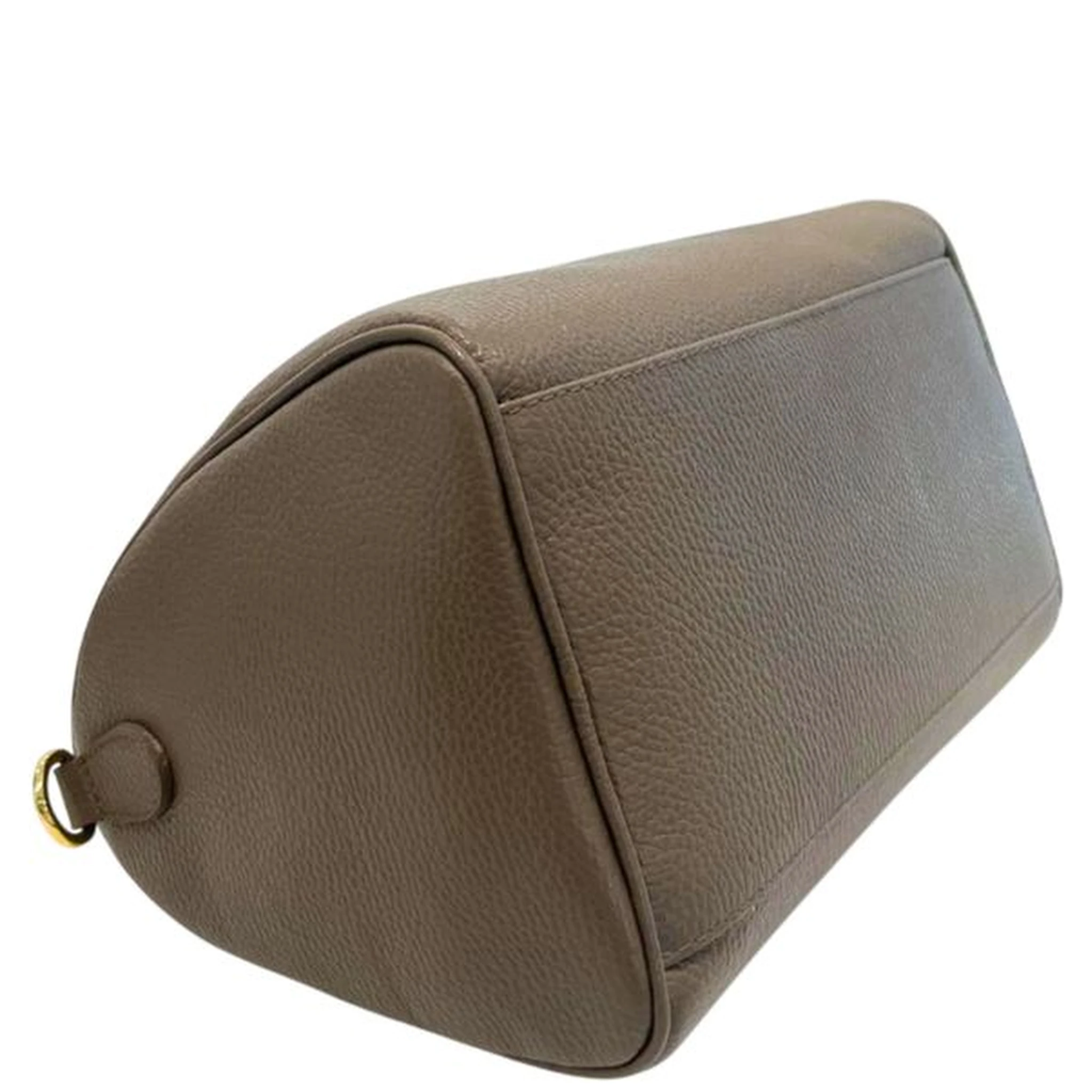 Brown Cowhide Shoulder Bag
