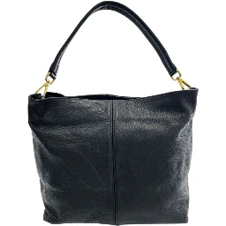 Black Cowhide Clutch Bag