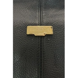 Black Cowhide Clutch Bag