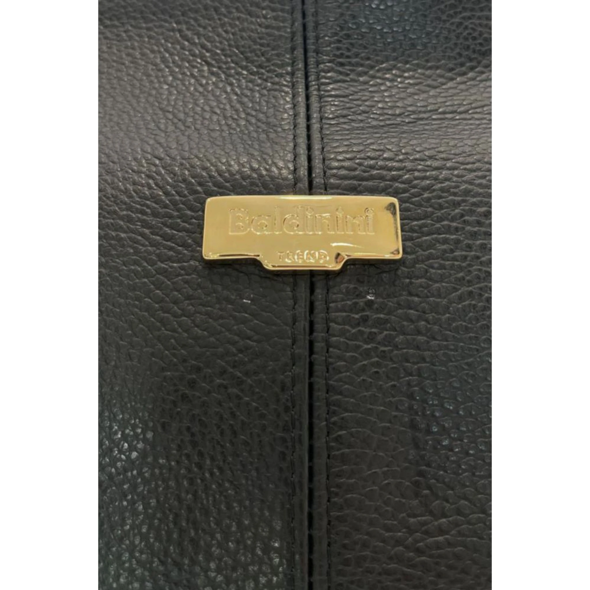 Black Cowhide Clutch Bag