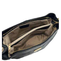 Black Cowhide Clutch Bag