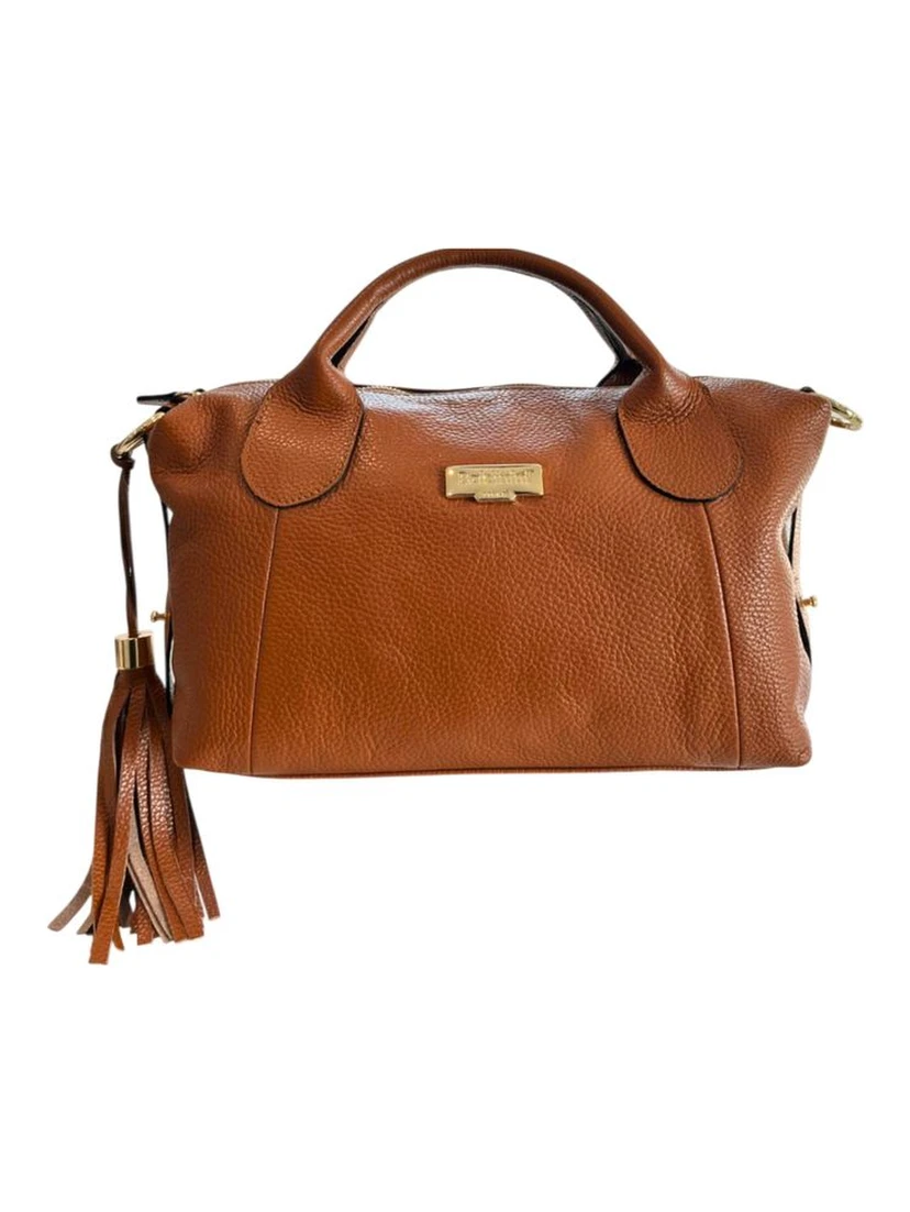 Brown Cowhide Shoulder Bag