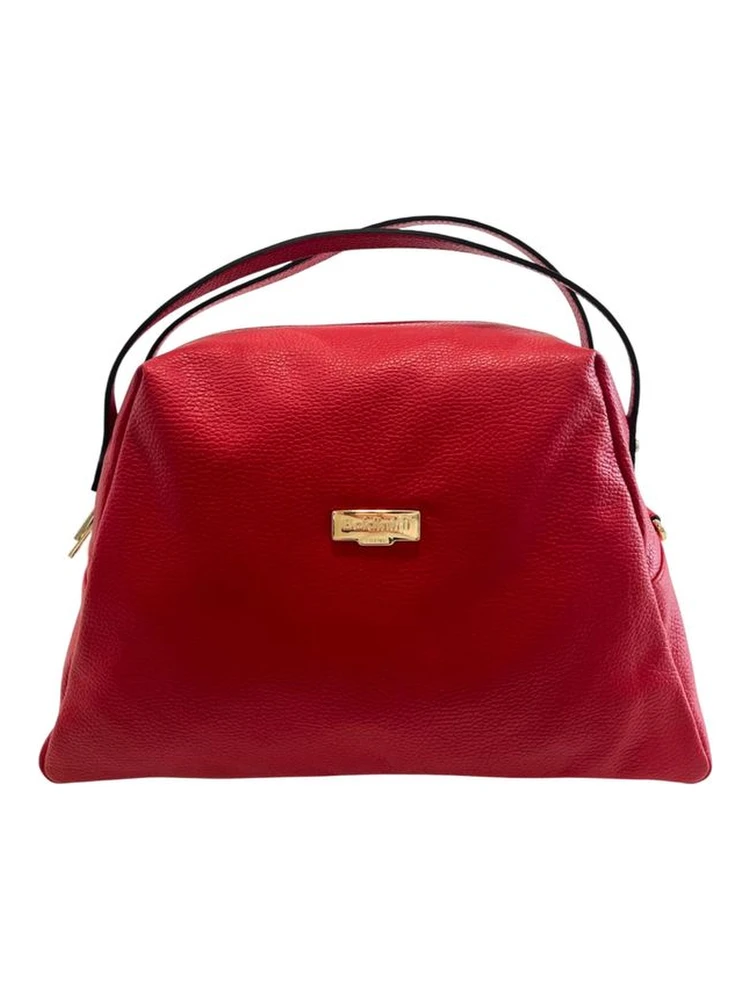 Multicolor Cowhide Clutch Bag