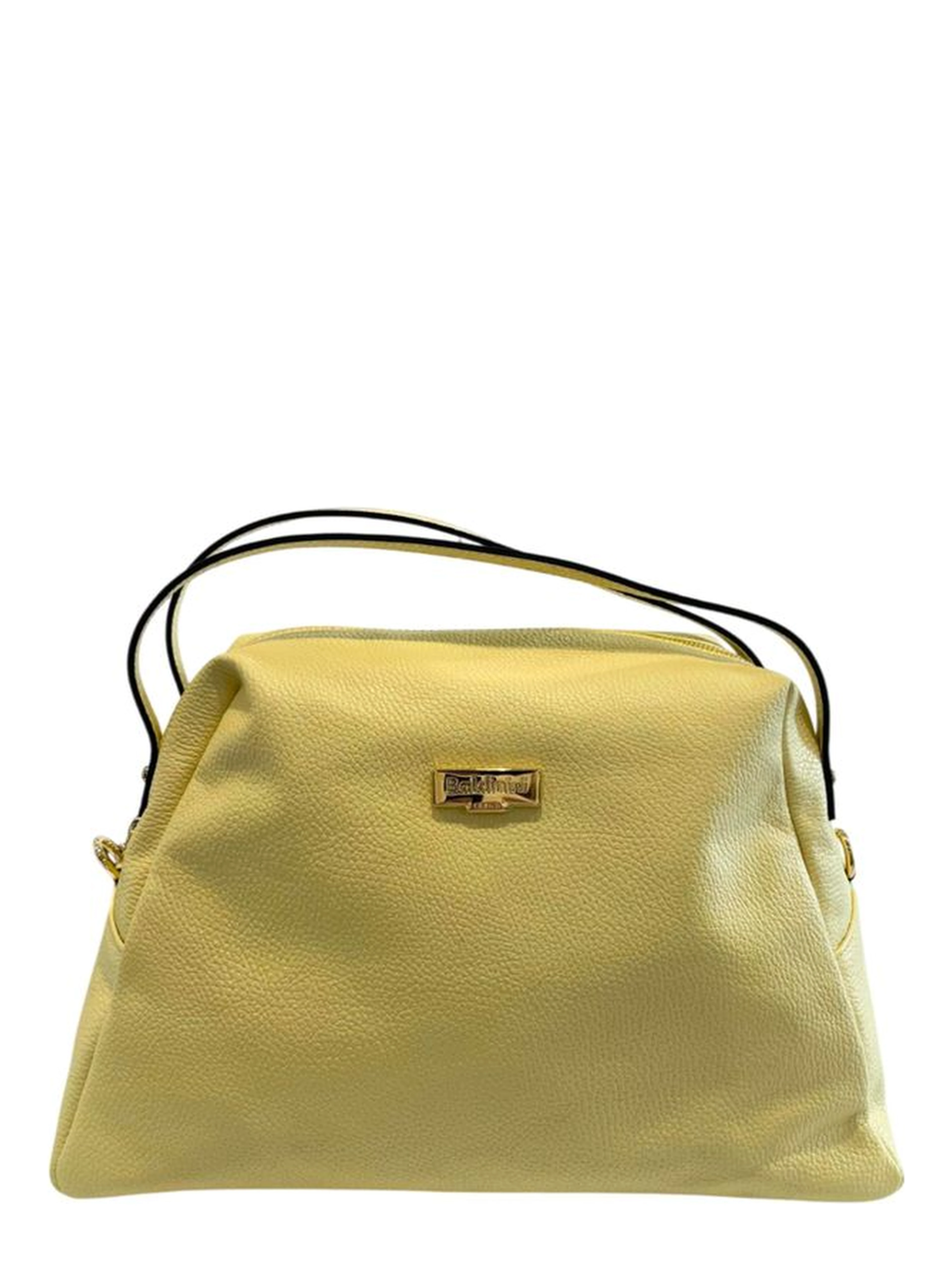 Bicolor Cowhide Clutch Bag