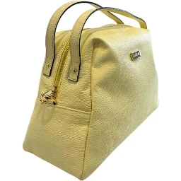 Bicolor Cowhide Clutch Bag