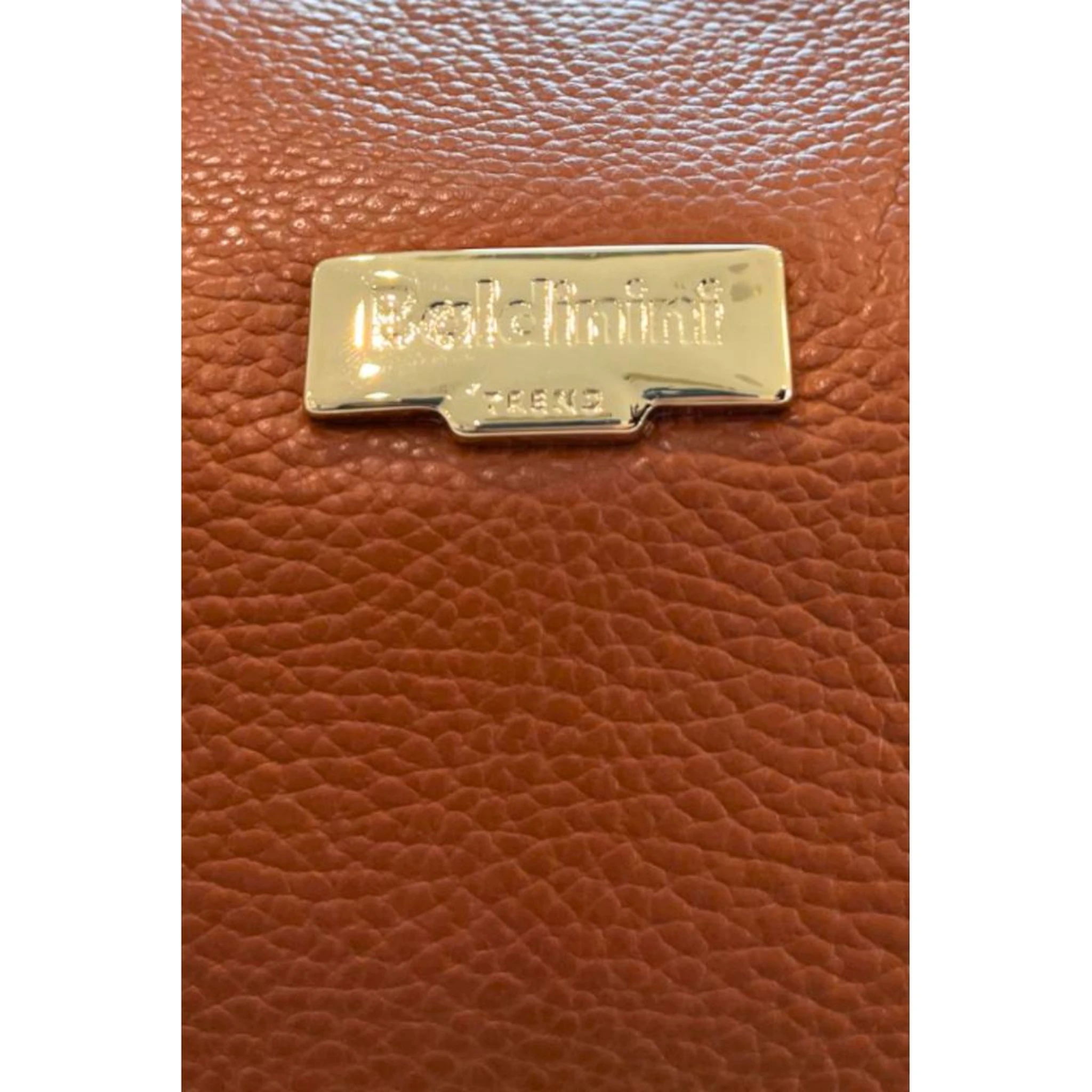 Brown Cowhide Shoulder Bag