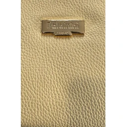 Bicolor Cowhide Clutch Bag