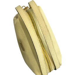 Bicolor Cowhide Clutch Bag