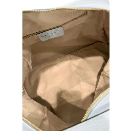 Blue Cowhide Clutch Bag