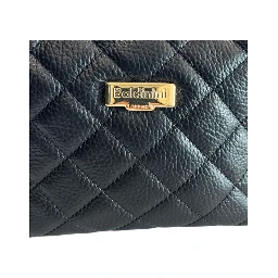 Black Cowhide Shoulder Bag