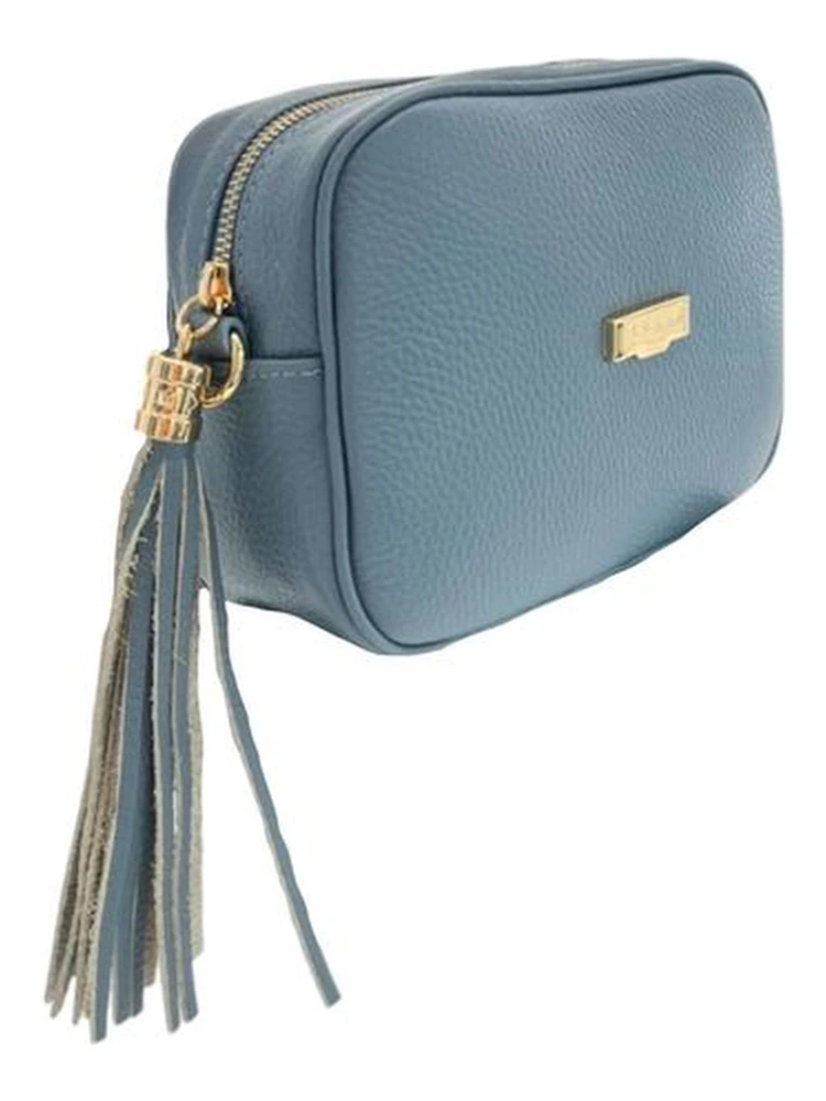 Blue Cowhide Crossbody Bag alternative