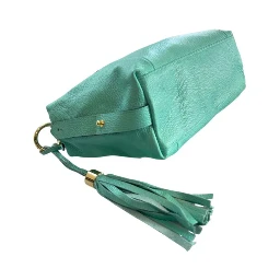 Bicolor Cowhide Shoulder Bag