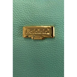 Bicolor Cowhide Shoulder Bag