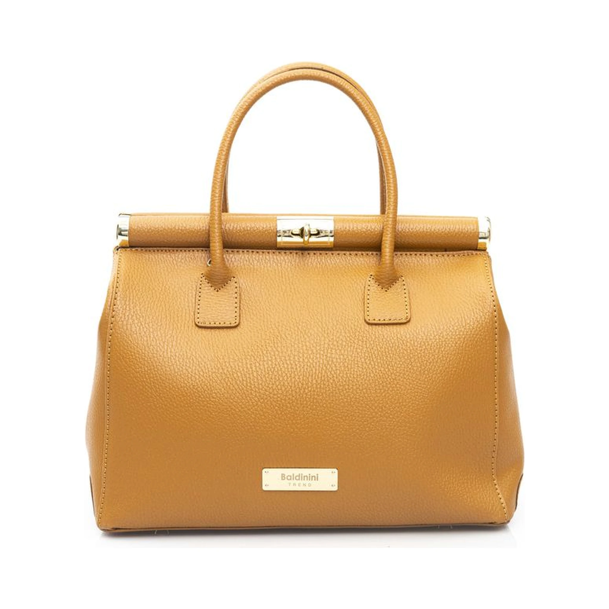 Brown Cowhide Clutch Bag