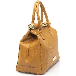 Brown Cowhide Clutch Bag