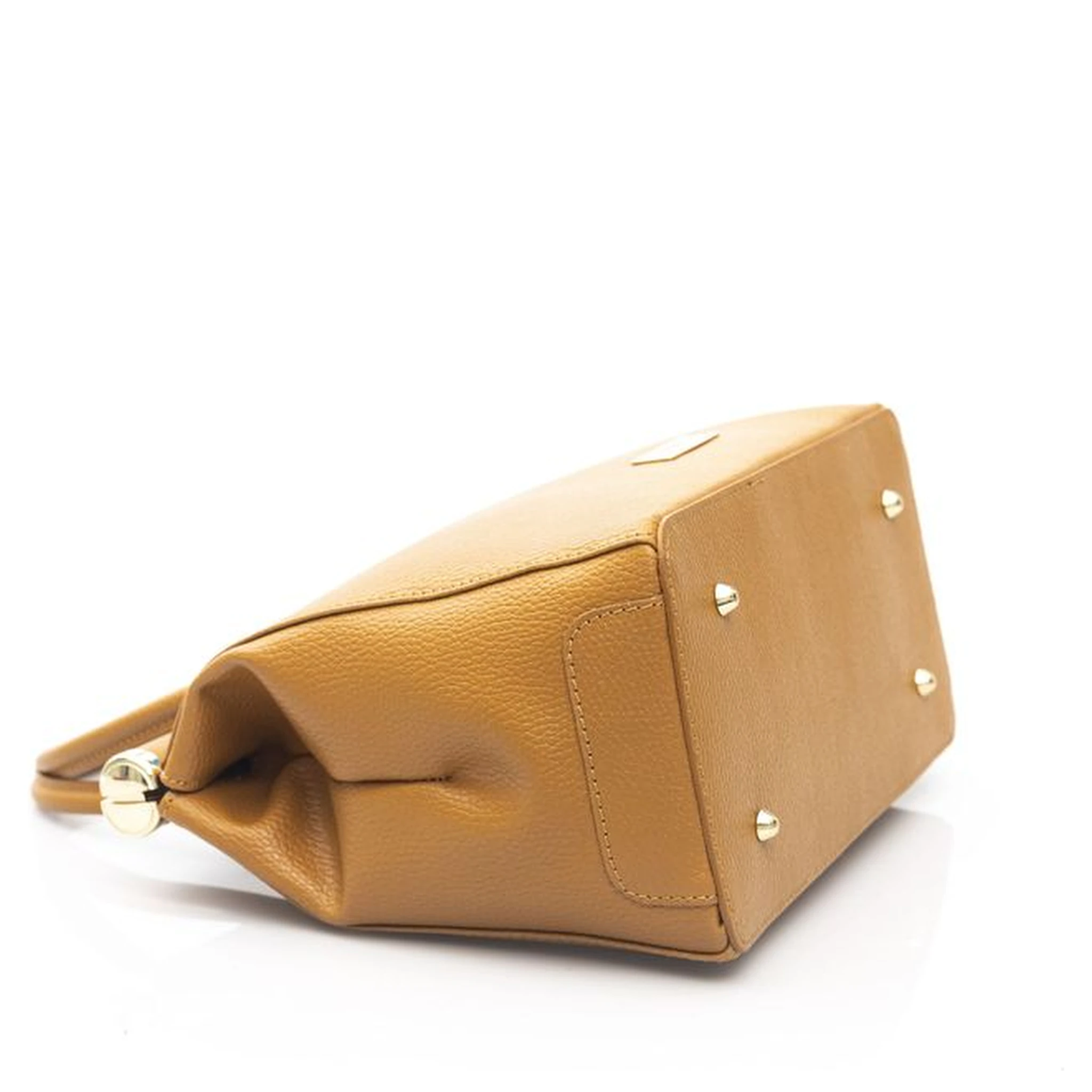 Brown Cowhide Clutch Bag